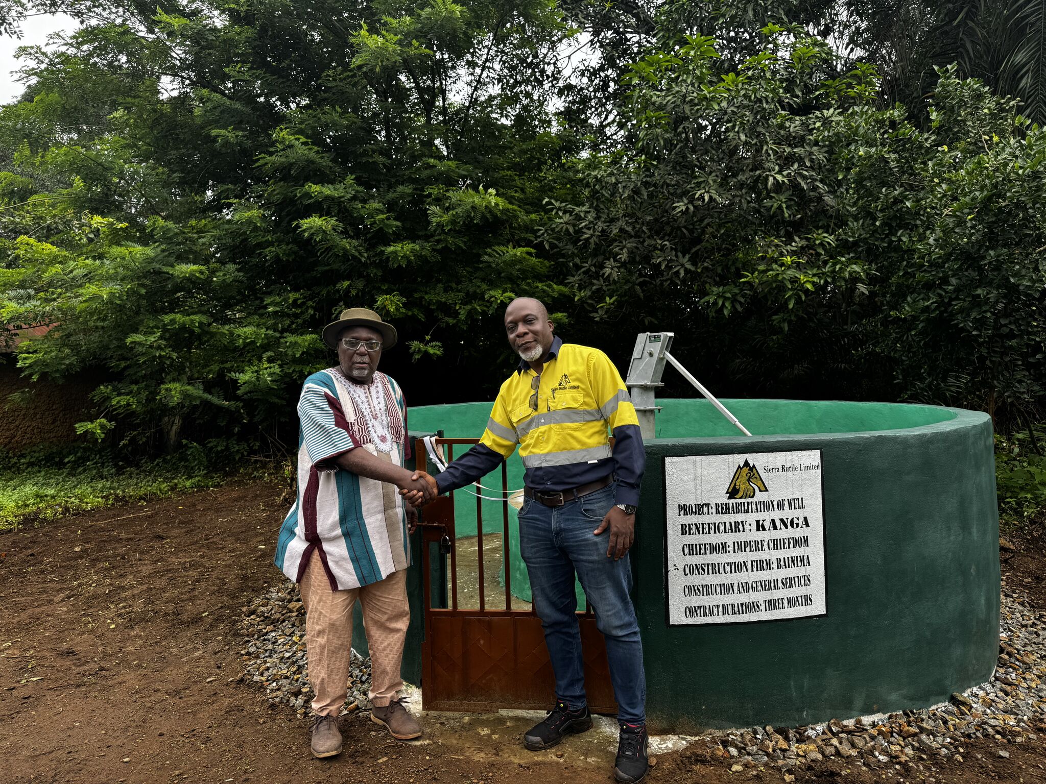 Sierra Rutile Restores Access to Clean Water in Host Communities Through CSR Initiative